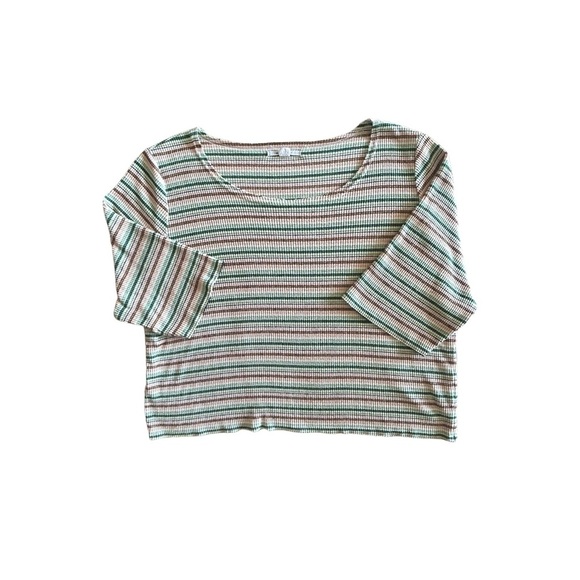 O'Neill Multicolor Stripe crop Top - Picture 1 of 4